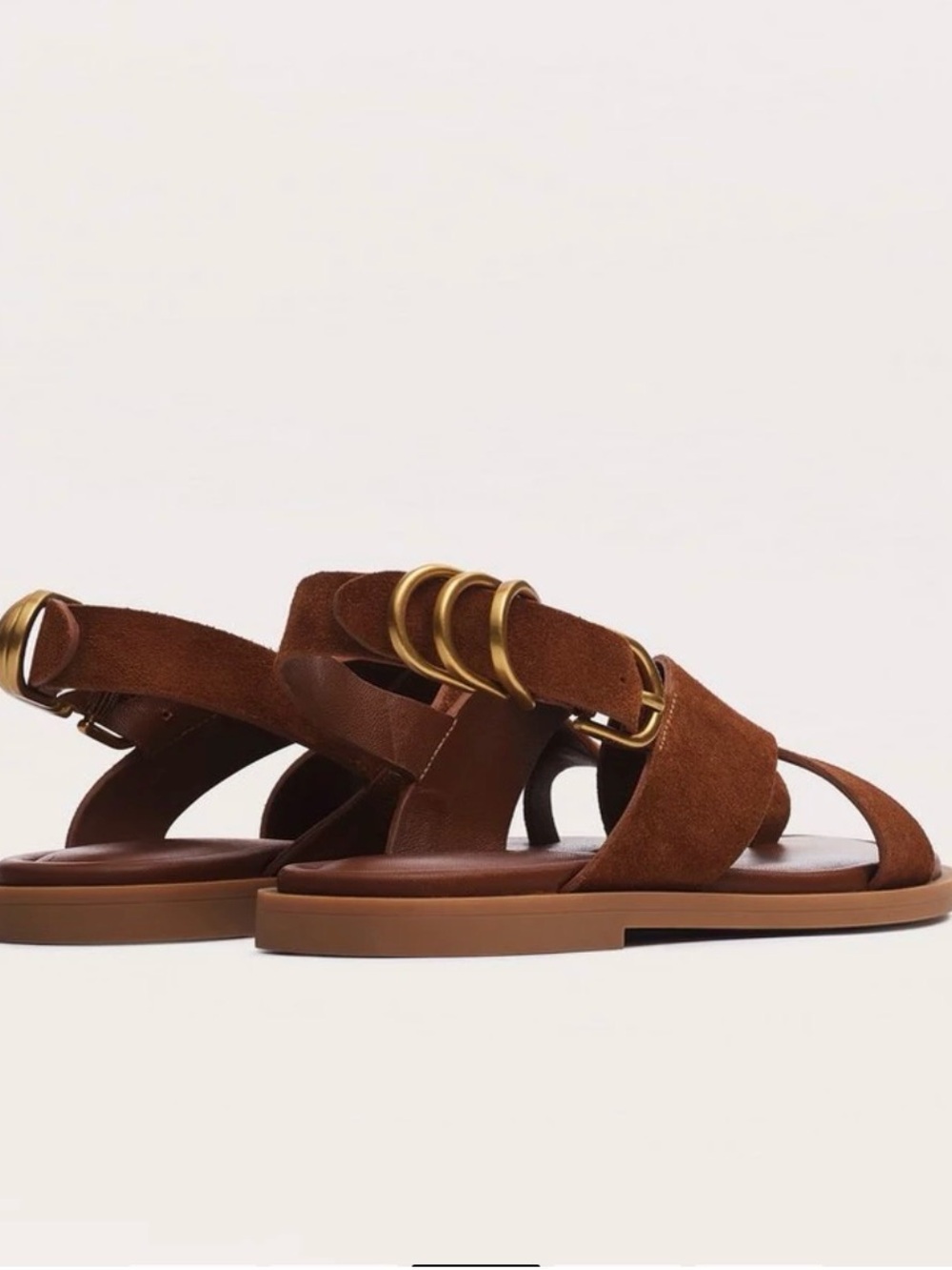 Rag & Bone Women’s Gio Toe Loop Suede Sandals - BRAND NEW/NEVER USED - Size 9 - Picture 5 of 5